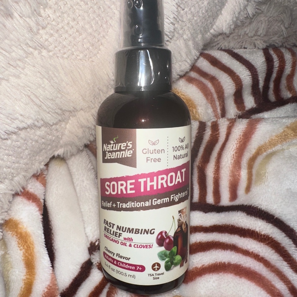 Nature’s Jeannie Sore Throat Spray